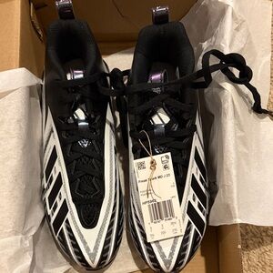 adidas Kids Football shoes black and white